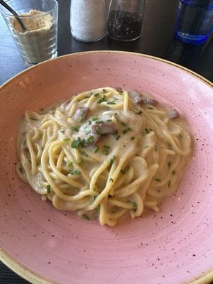 Dolce vita (carbonara)  at Pastan Barbican in London