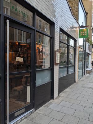 outside at Pastan Barbican in London