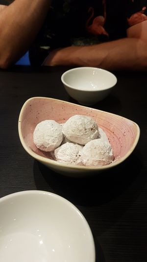 Famous donuts at Pastan Barbican in London