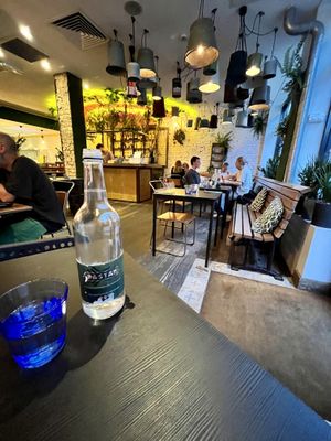 Interior  at Pastan Barbican in London