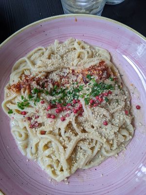 Cacio e pepe at Pastan Barbican in London
