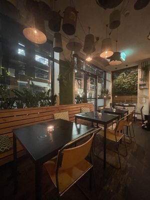 Inside  at Pastan Barbican in London