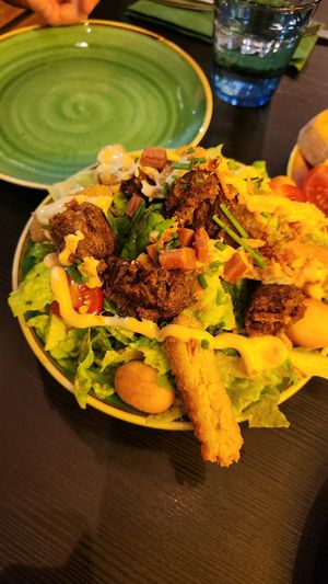 Caesar salad at Pastan Barbican in London