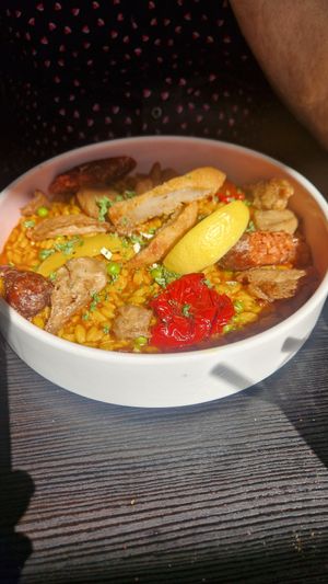 Pasta paella at Pastan Barbican in London
