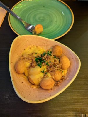 Loaded gnocchi at Pastan Barbican in London