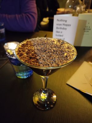Chocolate Orange Espresso Martini at Pastan Barbican in London