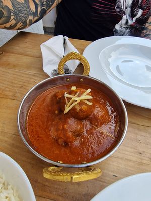Vegan kofta at Zaika in Ljubljana