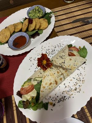 Burrito & Aparitos at Hierbas Dulces in Gijon