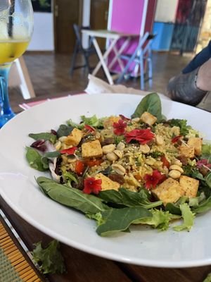 Arroz Thai  at Hierbas Dulces in Gijon