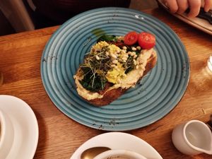 Vegan bread at Das Vivet in Vienna