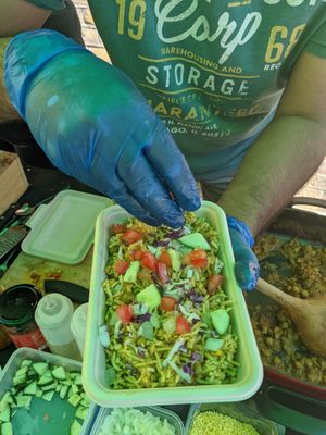 Freshly prepared at PlantXology in East London