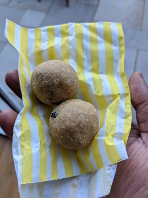 Protein balls at PlantXology in East London