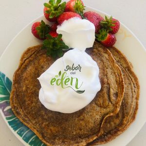 Vegan Pancakes at Back2Eden in Boquete