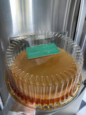 Vegan flan  at Casa de Vegan in Riverside