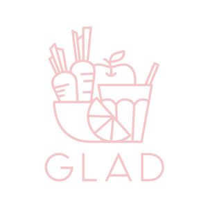 Logo at Café Glad in Aarhus