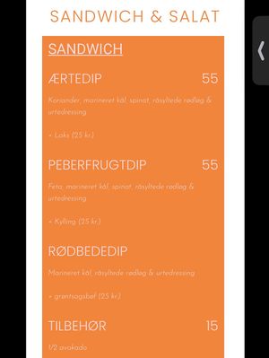 Vegan at Café Glad in Aarhus