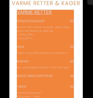 Vegan at Café Glad in Aarhus