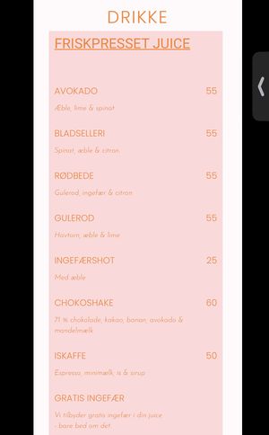 Vegan at Café Glad in Aarhus