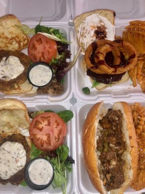 Meal prep at Phatty Veez in Newport News