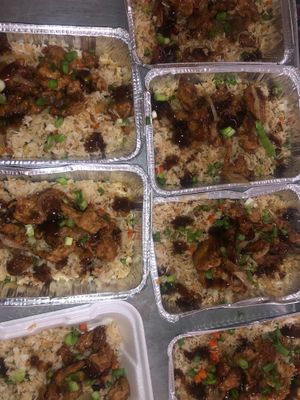 Vegan bourbon chikun  at Phatty Veez in Newport News