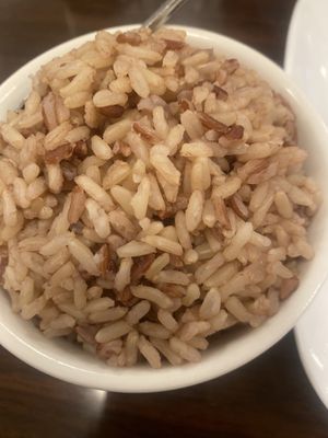 Brown rice   at Arawan Thai Cuisine in Sausalito