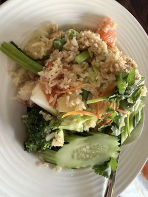 Fried rice   at Arawan Thai Cuisine in Sausalito