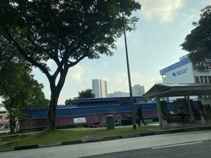 Inside canteen  at Vegetarian THAI Sukata 素烧烤 in Central Singapore