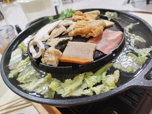 Vegetarian mookata at Vegetarian THAI Sukata 素烧烤 in Central Singapore