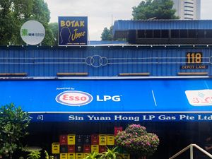 Sukata signboard at Vegetarian THAI Sukata 素烧烤 in Central Singapore