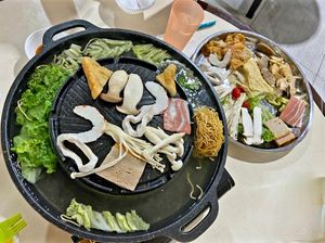 Ready to dine at Vegetarian THAI Sukata 素烧烤 in Central Singapore