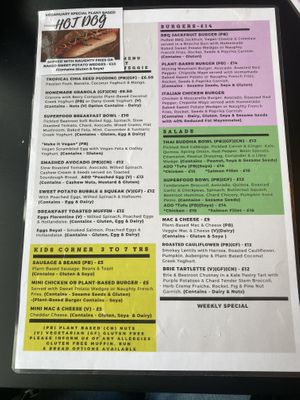 Menu #Veganuary at Fitology Kitchen in Chislehurst