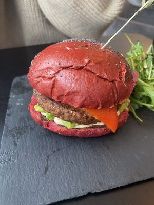 Plant-Based Burger #Veganuary at Fitology Kitchen in Chislehurst