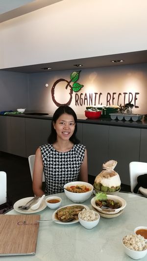 Interior, aircon at Organic Recipe in Petaling Jaya