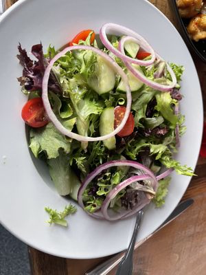 Large tossed salad with house dressing   at Pilot House in Sandwich