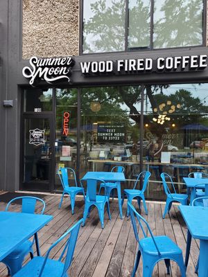 Outside at Summer Moon Coffee - W Anderson Ln in Austin