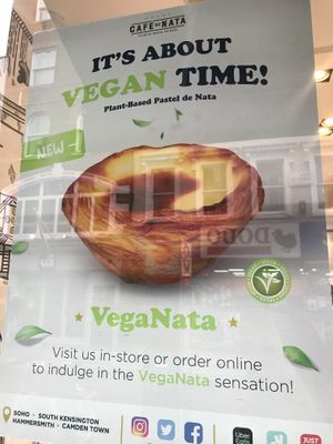 Veganata at Cafe de Nata in London