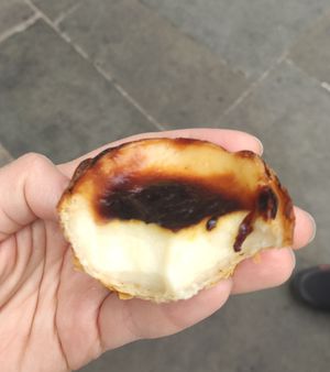 Vegan option at Cafe de Nata in London