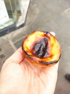 Vegan pastel de nata at Cafe de Nata in London
