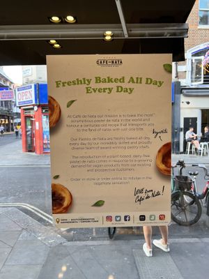   at Cafe de Nata in London