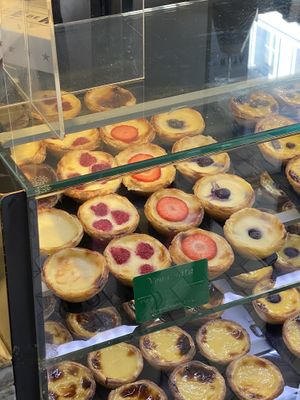 Vegan Natas  at Cafe de Nata in London