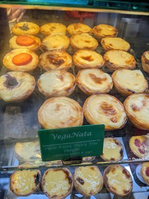 All the Veganatas. at Cafe de Nata in London