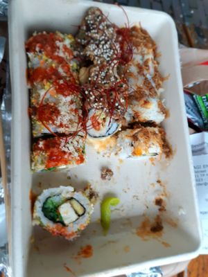 Don't use too much wasabi kids!!!!!! at Miyagi & Jones in Haarlem