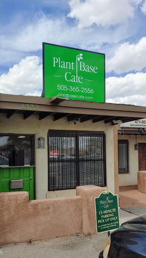 Plant Base Cafe at Plant Base Cafe in Santa Fe
