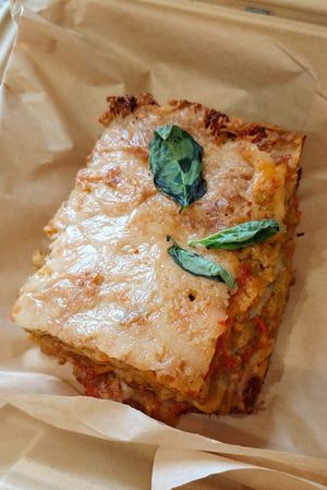 Lasagna of the Week at Plant Base Cafe in Santa Fe