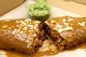 Mexican Pizza / Calzone
Now you can get your favorite Enchilada Sauce, Mexican cheeses, proteins, sides in a GF Pizza or Calzone. at Plant Base Cafe in Santa Fe