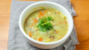 Moroccan Soup  at Mexiterraneo Grill in Hoboken