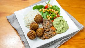 BYO Platter at Mexiterraneo Grill in Hoboken