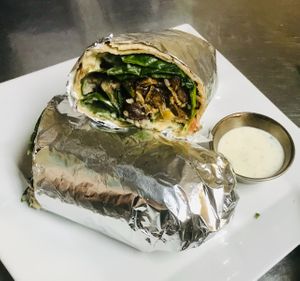 BYO Burrito at Mexiterraneo Grill in Hoboken