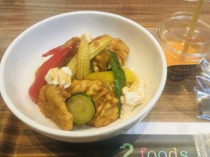 Soy chicken namban don  at 2foods - Shibuya Loft in Tokyo