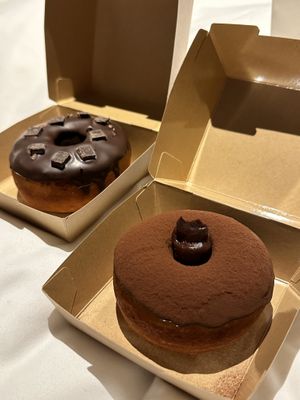happy chocolate donut & ganache donut   at 2foods - Shibuya Loft in Tokyo